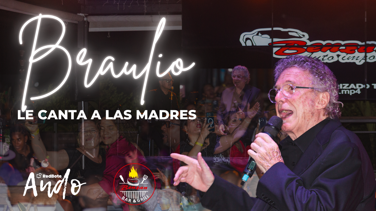 Braulio le canta a las madres en San Juan de la Maguana